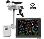 Estación meteorológica inalámbrica Wifi NicetyMeter 0320 7 en 1 reloj termómetro higrómetro interior exterior con sensor