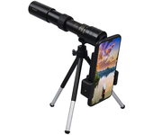 Telescopio Zoom IPRee 10-300x40 HD 4K Portátil Fuerte de Larga Distancia Monóculo Profesional Prismos BAK4 Para Caza Cam