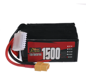Batería LiPo ZOP Power 6S 22.2V 1500mAh 120C 33.3Wh con enchufe XT60 para drone de carreras RC FPV SpeedyBee Master 5 V2