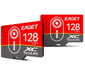 Tarjeta de memoria EAGET T1 TF de 128GB 64GB 32GB Clase 10 U3 de alta velocidad para teléfono,grabadora de conducción,cá