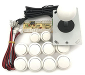 Controlador de joystick de consola de arcade retro USB con cable para juegos de lucha,estación de arcade para PS4 PS3 Sw