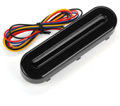 3 en 1 12V 18LED Coche Camión LED Señales de giro con flujo Luces de freno Luz trasera Indicador intermitente para RV AT