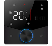 Termostato inteligente MoesHouse Tuya WIFI Smart Knob para calderas de gas con control remoto mediante pantalla LCD, apl