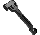 Martillo de estaca para tienda de campaña Perro negro Martillo multifuncional para clavar tiendas de campaña al aire lib