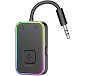 Transmisor Bluetooth inalámbrico 5.3 admite pares duales de 2 auriculares para viajes en avión, para TV, tabletas, gimna