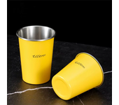 Xiaomi 2PCS Taza de Acero Inoxidable de 350 ml Mini Tazas Portátiles para Whisky Tazas de Oficina y Gimnasio Botella de