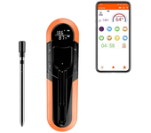 -4°F a 212°F Termómetro electrónico inalámbrico Bluetooth para carne y filetes,sonda para parrilla,termómetro inteligent