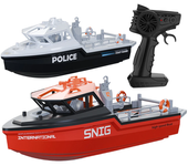 TY XIN TX694 RTR 2.4G Barco RC sin escobillas a prueba de agua Rescate Control remoto Barco Vehículos de alta velocidad