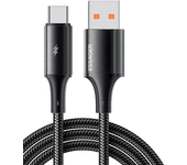 MENSAJE ES-X45 6A 120W cable USB-A a Tipo C para carga rápida y transmisión de datos línea de núcleo de cobre de 1M/2M d