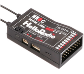 HelloRadioSky HR8C 2.4GHz 9CH CC2500 D8/D16/SFHSS PWM Mini Receptor para Avión RC FPV Racer Drone Coche RC Barco