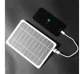 205*140MM Panel Solar de Alta Potencia de 5V 5W para Teléfono Móvil Banco de Energía Solar USB Cargador Solar para Acamp