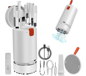 Kit de limpieza para teclado electrónico mejorado de 21 en 1 con mini aspiradora para portátil, iPad, teléfono, cámara,