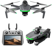 YLR/C S155 MAX GPS 6KM 5G Repetidor Digital FPV con Cámara Real de 2.7K HD,Gimbal Mecánico EIS de 3 Ejes,Evitación de Ob