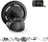[EU Directo] Motor de bicicleta eléctrica de medio impulso TongSheng TSDZ2B 36V 250W con pantalla EKD01 y discos de 42T.