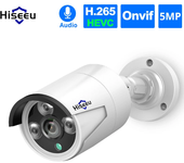 Cámara de seguridad Hiseeu HB615 H.265 5MP IP POE ONVIF al aire libre impermeable IP66 CCTV Cámara de video P2P
