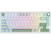 Teclado mecánico gaming inalámbrico tri-modo RK R75 de 81 teclas,estructura de juntas,intercambiable en caliente,perfil