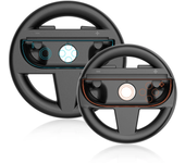 JYS JYS-NS2275 Paquete de 2 Volante de Carreras Switch2 Mario Karts 1 Grande 1 Pequeño Ruedas Joy-Con Agarre Ergonómico
