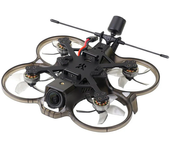 HGLRC Talón Analógico / DJI O3 HD 2 pulgadas 4S Cinewhoop RC FPV Racing Drone BNF con VTX de 800mW / Sistema HD Digital