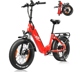 [EU Direct] Bicicleta eléctrica KAISDA K20F Batería de 36V 25AH Motor de 350W Neumáticos de 20*4,0 pulgadas Máximo alcan