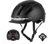 Casco de bicicleta inteligente con luces intermitentes LED para hombres, mujeres y seguridad nocturna en bicicleta eléct