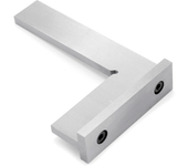 ENJOYWOOD 100x70mm Escuadra de Esquina de Ángulo de 90 Grados Regla de Carpintería con Base Ancha Herramienta para Mader