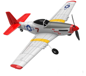 Eachine Mini Mustang P-51D V2 EPP envergadura de 400 mm 2.4G avión RC con giroscopio de 6 ejes entrenador de ala fija BN