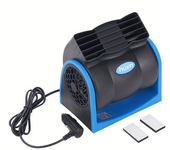 Ventilador de aire acondicionado sin aspas para coche 12V Ventilador eléctrico silencioso Ajustable velocidad Enfriador