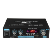 Amplificador de potencia HIFI digital AK35 2x30W bluetooth 5.0 USB FM TF Card estéreo Home Theater Audio para automóvil