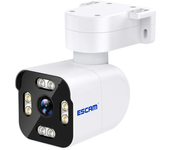 Cámara de alarma IP WiFi ESCAM PT303 3MP inalámbrica con visión nocturna a color, detección de personas, comunicación bi