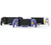 Controlador inalámbrico LinYuvo KS63 RGB Gamepad para Switch/OLED Retro Sensor de seis ejes Turbo Vibración Pad de juego