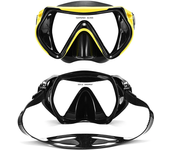 DIDEEP Gafas impermeables antivaho Gafas de natación ajustables Gafas de buceo suaves