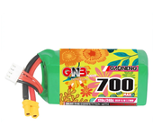 Batería LiPo GAONENG GNB 11.1V 700mAh 120C 3S con conector XT30 para drones de carreras FPV RC de 1,6 a 2 pulgadas