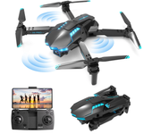 XKRC X6 PRO WiFi FPV WiFi FPV con cámara dual HD 360° Evitación de obstáculos por flujo óptico Posicionamiento LED Drone