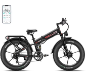[EU Direct] WALLKE X3 MAX Bicicleta eléctrica 48V 22AH Celdas de batería Samsung 750W*2 Doble motor 26*4.0 pulgadas Neum