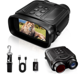 IPRee DT59 Prismáticos de Visión Nocturna 4K 40MP 8X Zoom Digital Cámara de Video 5000mAh Recargable Pantalla de 3 Pulga