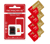 Microdrive Tarjeta de memoria TF 256G/128G/64G U3 Clase 10 Tarjeta de alta velocidad Micro SD Smart Card para teléfono,