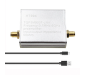 HT004 Amplificador de banda completa Preamplificador 100k-6GHz 20dB Ganancia 5V Ruido ultra bajo de 50 Ohm Conector SMA