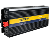 Inversor de onda sinusoidal pura Excellway 2200-7000W 220V 50HZ estándar de la UE 12V/24V Inversor de energía con pantal