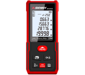Medidor de distancia láser SNDWAY SW 120m 100m 70m 50m, telémetro digital, nivel electrónico con sensor de ángulo, luz d