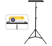 Trípode universal para proyector de 110 cm 160 cm Soporte Accesorios para proyector Montaje para laptop Cámara DSLR Cine