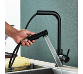 Grifo extraíble de acero inoxidable 304 con 2 modos Grifo extraíble para fregadero de cocina de acero inoxidable Grifo m