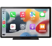 Reproductor de coche MP5 YUEHOO de 9 pulgadas con DVR, pantalla IPS 4K, ADAS, radio FM inalámbrico Bluetooth, Carplay y