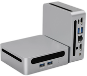 Ninkear N4 Mini PC AMD Ryzen 5 4600H 6 núcleos 12 hilos 16GB RAM SSD de 512 GB WIFI 6 BT5.2 salida triple 4K HD Tipo-C W