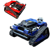 EU RV225 Robot Cortacésped Control Remoto Alcance de 600 m Motor de 9 hp Altura de Corte Ajustable de 10-150 mm Eficienc