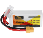 Batería LiPo ZOP Power 11.1V 1500mAh / 2200mAh 25C 3S XT60 / T Plug para Drone RC