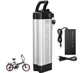 [EU/USA Directo] HANIWINNER HA030-05 36V 17.5Ah 630W Paquete de celdas de batería para bicicleta eléctrica Cargador de b