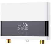 Calentador de agua eléctrico sin tanque Mini Tankless 6000W AC 220V, temperatura constante, agua caliente instantánea, c