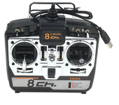 0908A 8CH 16-en-1 Simulador de Vuelo RC con CD para Phoenix5.0 XTR Realflight G7 para Dron de Carreras FPV Helicóptero Q