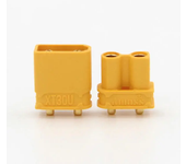 10X Amass XT30UPB XT30 UPB 2mm enchufe macho hembra conectores de bala para dron RC avión batería