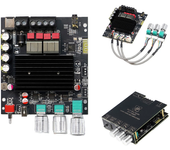 Sinilink XY-T1002P Amplificador de Potencia de Audio Bluetooth 5.2 100Wx2 con Graves y Agudos Ajustables para Cine en Ca